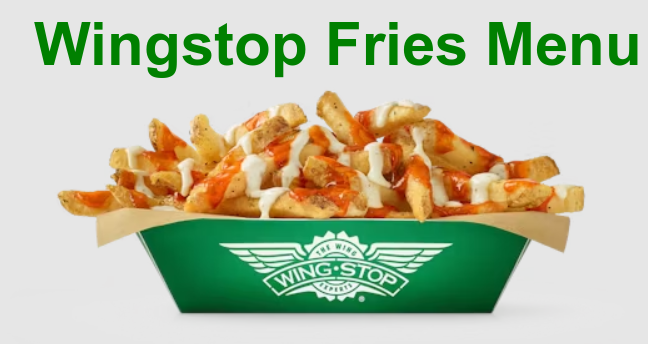 Wingstop Fries Menu