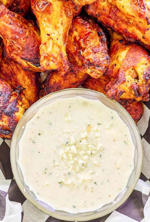 Ranch and Blue Cheese Dips