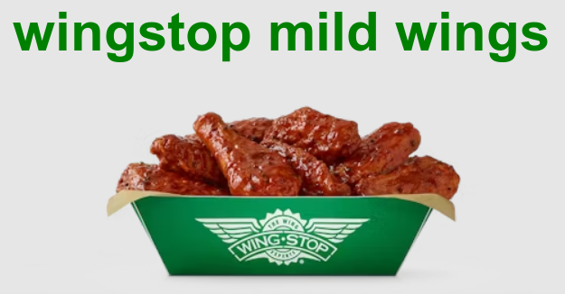 wingstop mild wings