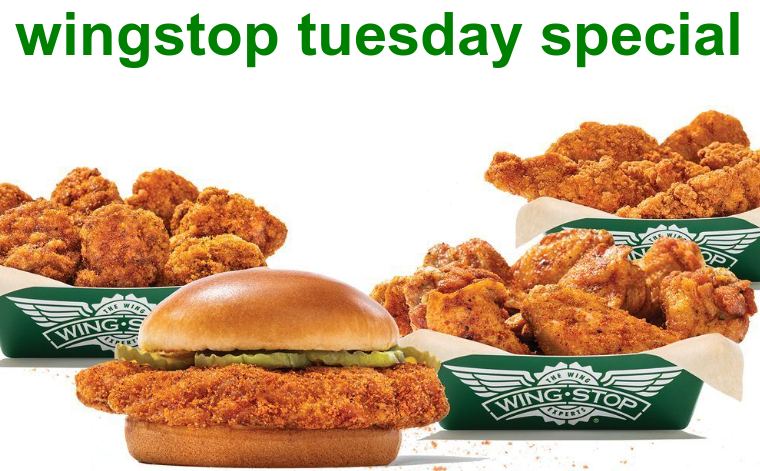 wingstop tuesday special